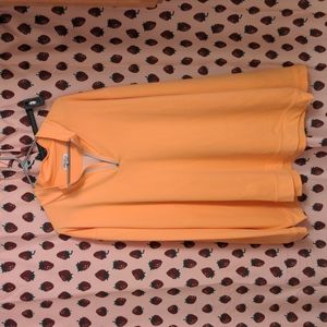 3XL Zip Long Sleeve Sport Top